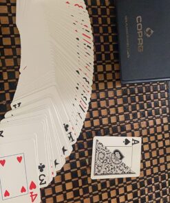Copag 1546 Design 100% Plastic Playing Cards, Poker Size Black/Gold (Jumbo Index, 1 Set) Jumbo Index 32 81JVI9jioPL
