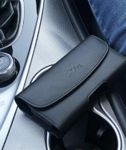 Agoz Jitterbug Smart Case 6" x 3.1" x 0.7" inch, Leather Cell Phone Pouch for Jitterbug SMART2, Lively Jitterbug SMART3, Jitterbug Smart Seniors Smartphone, Phone Holster with Belt Clip & Belt Loops 14 81JYUe8AiFL