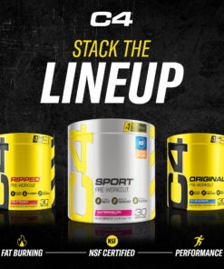 C4 Original Pre Workout Powder Fruit Punch - Vitamin C for Immune Support - Sugar Free Preworkout Energy for Men & Women - 150mg Caffeine + Beta Alanine + Creatine - 60 Servings 60 servings (Pack of 1) 26 81JZ1tWpYlL