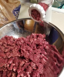 Gideon Hand Crank Manual Meat Grinder Heavy Duty Stainless Steel Blades with Powerful Suction Base Effortlessly Grind Meat, Vegetables, Garlic, Fruits, etc. 51 81JZ2gguxLL