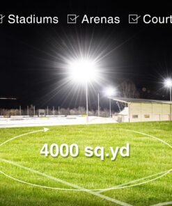 STASUN 𝟮𝟰𝟬𝗪 36000LM LED Stadium Flood Lights, Professional Grade Security Lights, Energy-Efficient, and Long-Lasting 5000K for Yard, Stadium, Courts, Commercial, Parking Lot 240W 7 81JZIahHyBL