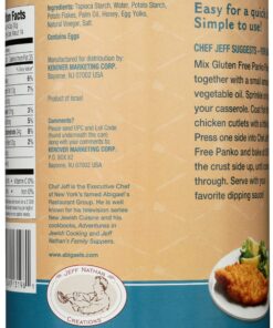 Alternative view of Jeff Nathan Creations Chef Gourmet Panko Plain Gluten Free, 15 Ounce