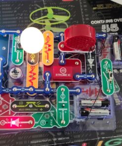Snap Circuits LIGHT Electronics Exploration Kit | Over 175 Exciting STEM Projects | Full Color Project Manual | 55+ Snap Circuits Parts | STEM Educational Toys for Kids 8+,Multi Lights 17 81JadOJr6L