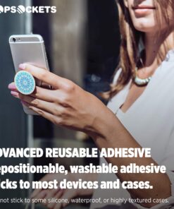 PopSockets: Collapsible Grip & Stand for Phones and Tablets - Blue Ice Star 10 81JbZ6 zSJL