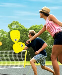 Franklin Sports Pickleball Starter Set - Includes Net, Paddles (2), and X-40 Pickleball, One Size 10 81Jc9iEQDrL