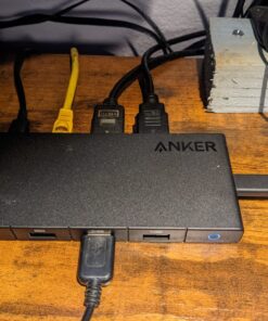 Anker 364 USB C Hub (10-in-1, Dual 4K HDMI) with Max 100W Power Delivery, Dual 4K HDMI Ports, 4 USB-A and USB-C Data Ports, Ethernet and SD Card Slot for Dell Laptop, ThinkPad, and More 15 81Je3bBDyL