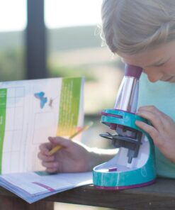 Educational Insights Nancy B's Science Club Microscope for Kids, Microscope Kit, Gift for Boys & Girls, Ages 8-12 25 81Jenmx2K9L