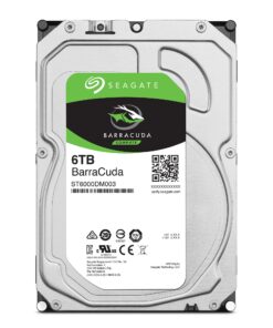Seagate Barracuda 6TB Internal Hard Drive HDD – 3.5 Inch SATA 6 Gb/s 5400 RPM 256MB Cache for Computer Desktop PC (ST6000DM003) 8 81JfpifOZtL