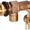 Mueller Industries 109-813 Tank Float Valve, 1/2 Inlet X Male Outlet, 1/2-Inch, Bronze