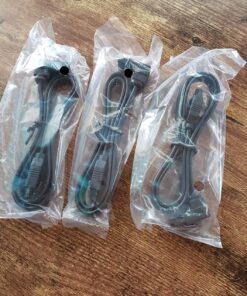 Cable Matters 3-Pack 90 Degree Right Angle SATA Cable 18 Inches (6.0 Gbps SATA III Cable , SATA SSD Cable, SATA 3 Cables) Black 43 81JgRmbsjL