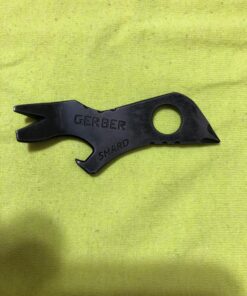 Gerber Gear Shard Keychain - Multi-Tool Keychain with Bottle Opener, Screwdriver, and Wire Stripper - EDC Gear Stocking Stuffers - Black Shard- Slate 29 81JgfTDDgL
