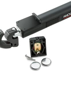 Alternative view of RIDGID 46753 Adjustable 10" to 17" Telescoping LED Lit Basin Pipe Wrench for Faucet Install and Repair in 1/2" to 1-1/4" Pipes, Black