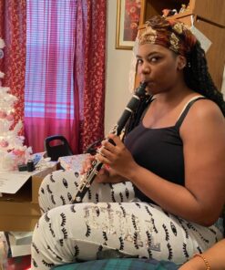 Eastar B Flat Clarinet for Intermediate Beginners, Upgraded Ebonite Bb Clarinet Silver-plated with 2 Barrels, 4C Mouthpiece, Hard Case, Cleaning Kit, ECL-400 Silver keys, Commander style 21 81Jj lgRfeL