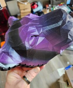 Stronghero3D PLA 3D Printer Filament 1.75 mm,PLA Silk Purple,PLA Black,PLA Blue,Accuracy +/- 0.05 mm net Weight 1 kg for Ender3 Cr10 Black-blue-purple 36 81JjtoDhQ3L