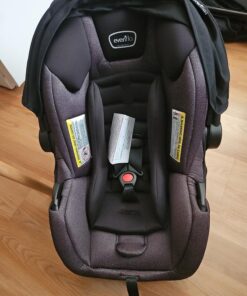 Evenflo Pivot Modular Travel System with LiteMax Infant Car Seat with Anti-Rebound Bar (Casual Gray) Casual Grey Stroller 40 81JmQG18j8L