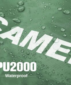 CAMEL CROWN 2/3/4/5 Person Camping Dome Tent, Waterproof,Spacious, Lightweight Portable Backpacking Tent for Outdoor Camping/Hiking 2 person Green-1 22 81JmjheiwaL