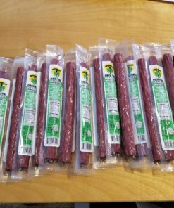 Original, Sogo Snacks, No Sugar, 100% Grass-fed & Grass-finished, Non-GMO Beef Sticks. No Added Nitrates, Gluten, Soy, MSG, Dairy, Nuts. Keto, Whole, Paleo Friendly (Original, 1-oz, 24 Count) Original - Grass Fed Beef 1 Ounce (Pack of 24) 20 81Jnnshy8bL