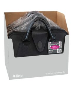 C-Line Expanding File with Handles, Letter Size, Black (48211) 18 81JnpTIFAMS