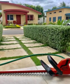 BLACK+DECKER 20V MAX Cordless Hedge Trimmer, 22-Inch, Tool Only (LHT2220B) 48 81JopQtsfoL