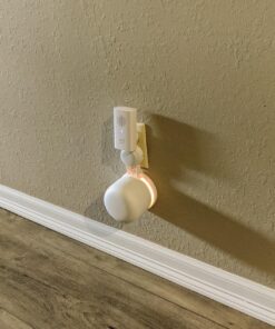 Nest WiFi Point Genie: The Simplest Lowest Profile Outlet Holder Mount for Google Nest WiFi Point | Reinforced Support | Great Sound | Open Access | No Messy Screws! (1-Pack) White (1-Pack) 40 81JpuniJm5L
