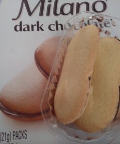 Pepperidge Farm Milano Cookies, Dark Chocolate, 20 Packs, 2 Cookies per Pack Dark Chocolate Tub 0.75 Ounce - 20 Packs, 2 Cookies per Pack 30 81JqKOC7FpL