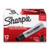 SHARPIE Magnum Permanent Markers, Chisel Tip, Black, Pack of 12 25 81JrHUSitvL