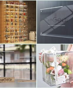 Plexiglass Sheets Clear Acrylic Sheets - 6 Pieces of CreGear 12" x 12" 0.04" Thick Transparent Plexi Glass, for Craft, Photo Frame, Signs, DIY Display Projects - Cut to Size with Laser or Saw Tools 12x12x0.04" 28 81JtwbtQhYL