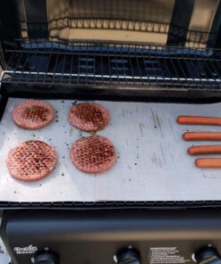 Kona Copper Grill Mats - Ultimate Grill Mats for Outdoor Grill, Nonstick, BBQ Grill Mat for Gas, Pellet, & Charcoal Grills, The Essential BBQ Mat for Every Grilling Enthusiast. Set of 2, 0.30mm Thick 33 81JvGjBoTbL