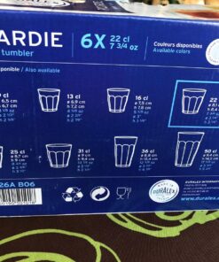 Duralex Made In France Picardie Clear Tumbler, Set of 6, 7-3/4-Ounce 10 81JxObrEhOL