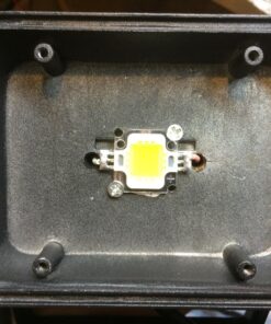 GLW® 10w 12v Ac or Dc Warm White Led Flood Light Waterproof Outdoor Lights 750lm 80w Halogen Bulb Equivalent Black Case 46 81JzOv6LpzL