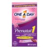 One A Day Women's Prenatal 1 Multivitamin including Vitamin A, Vitamin C, Vitamin D, B6, B12, Iron, Omega-3 DHA & more, 30 Count - Supplement for Before, During, & Post Pregnancy Unflavored 30 Count (Pack of 1) 20 81K 2PisHsL