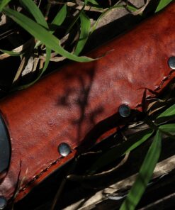 Old Timer 15OT Deerslayer 10.5in High Carbon S.S. Full Tang Fixed Blade Knife with 5.6in Clip Point Blade, Black Sawcut Handle, and Leather Belt Sheath for Hunting, Camping, Skinning, EDC, and Outdoor 15OT Deerslayer (Box) 20 81K YY8OKL