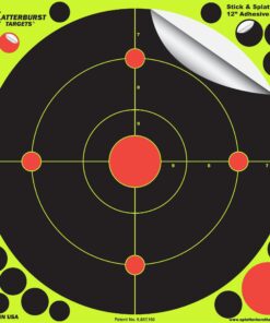 Alternative view of Splatterburst Targets -12 inch Stick & Splatter Self Adhesive Shooting Targets - Gun - Rifle - Pistol - Airsoft - BB Gun - Pellet Gun - Air Rifle - Made in USA 50 pack