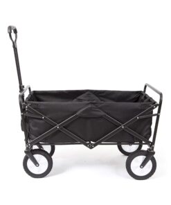 Alternative view of MacSports Collapsible Folding Outdoor Utility Wagon, Black