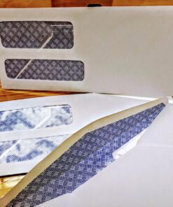 Amazon Basics #9 Double Window Security Tinted Envelopes, One Size, 500 Count, White 15 81K1OMWlXZL