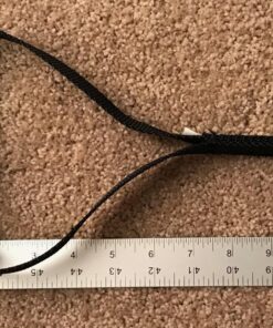 Alternative view of Perform Better Contour Rubber Cable Handle (2 Pack), Black