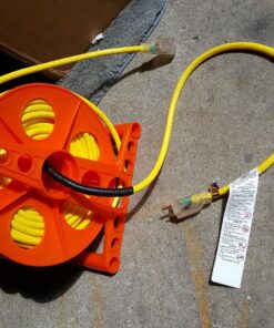 Bayco K-100 Cord Storage Reel w/Stand, PACK, Orange 36 81K1rZ NoCL