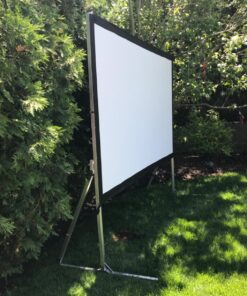 Elite Screens Yard Master 2, 110-INCH Outdoor Projector Screen with Stand 16:9, 8K 4K Ultra HD Fast Fold Portable Movie Screen Foldable Easy Snap On Cinema Theater, OMS110H2 16:9 Aspect Ratio Front Projection 39 81K4MbxSgIL
