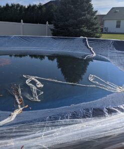 Stretch Wrap Industrial Strength Extra Thick 18" 1100 SqFt 80 Gauge (20 Micron) 1 Pack, Shrink Wrap Roll for Moving Supplies, Furniture, Pallets, Plastic Wrap for Packing, Heavy Duty Stretch Film Clear 29 81K6vQTFHL