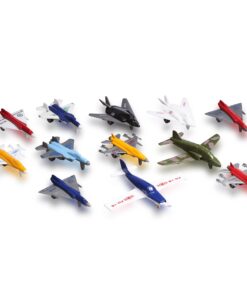 Toy Airplane Made of Metal and Plastic Set of 12 Military Planes and Jets. Airplane Toys for Keeping The Kids Creative. Toy Airplane for Boys Age 4-7 10 81K7d76mU8L