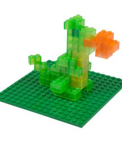 SCS Direct Brick Building Blocks Green Baseplates - 5"x5" (10pcs) Dual Connectivity for Stacking - Compatible with & Tight fit with All Major Building Blocks Brands - Great for Activity Tables 12 81K9RG7anvL 1