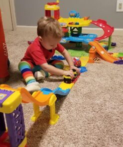 VTech Go! Go! Smart Wheels 3-in-1 Launch and Play Raceway 37 81K9w7s0voL