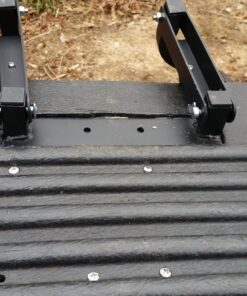 Traxion 5-100 Tailgate Ladder , Black 14.2" x 44" 63 81KAVDsBSoL