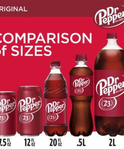 Dr Pepper Soda, 12 fl oz cans, 12 pack Regular 12 Fl Oz (Pack of 12) 31 81KAwnk5sYS