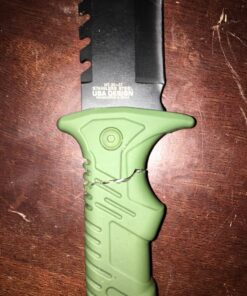 13" Tactical Survival Rambo Hunting Fixed Blade Knife Army Bowie w/Sheath 10 81KBXq3ZgaL