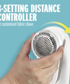 Conair Fabric Shaver and Lint Remover, Rechargeable Portable Fabric Shaver, White 36 81KE6s3aqGL