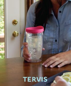 Tervis Gerbera Daisies Made in USA Double Walled Insulated Tumbler Travel Cup Keeps Drinks Cold & Hot, 16oz, Classic Contemporary 18 81KF98cEYOL 1