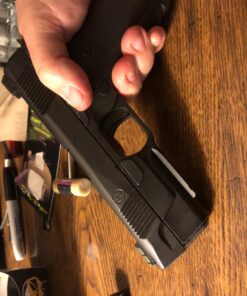 HIVIZ unisex adult Handgun HiViz SW2014 Interchangeable Style Front Sight for Smith Wesson M P Full Size, Green, Red, and White, One Size US 37 81KFVbE3C0L