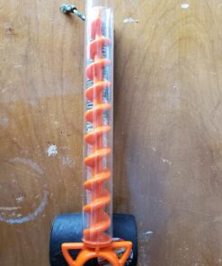Orange Screw: The Ultimate Ground Anchor | Large 2 Pack Tent Stakes | Made in USA Orange 34 81KGytEViyL