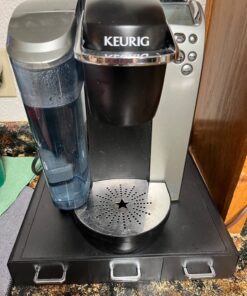 Amazon Basics Coffee Pod Storage Drawer for K-Cup Pods, 36 Pod Capacity, Black 26 81KIfGYk96L